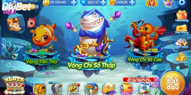 Bắn cá H5 tái hiện lại thế giới đại dương
